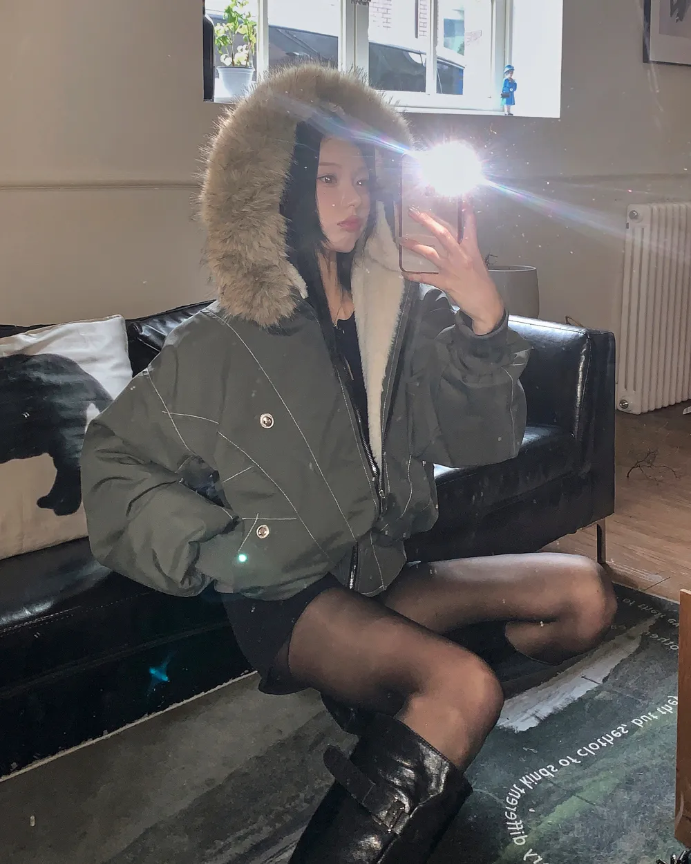 긴팔 티셔츠 모델 착용 이미지-S1L72