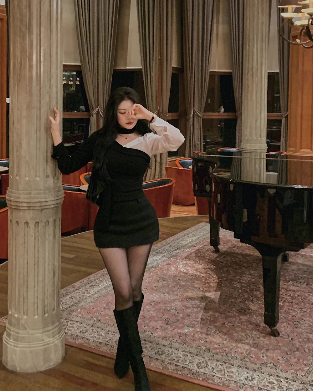 재킷 모델 착용 이미지-S1L118