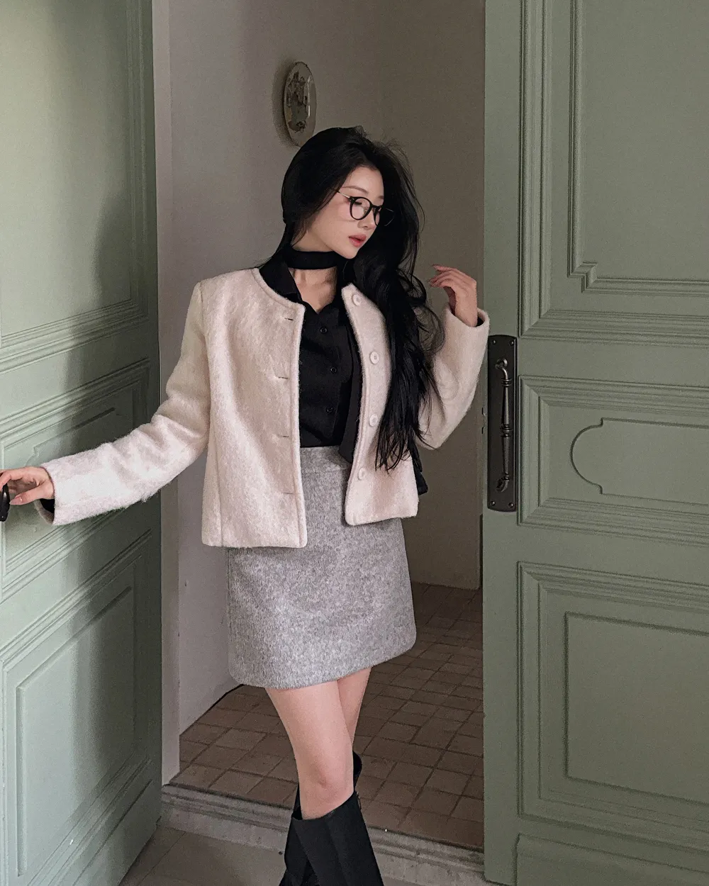 재킷 모델 착용 이미지-S1L53