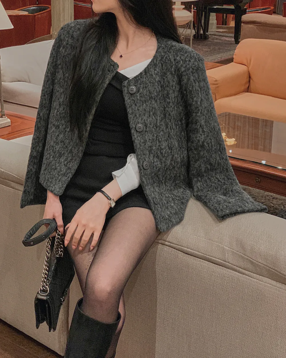 재킷 모델 착용 이미지-S1L32