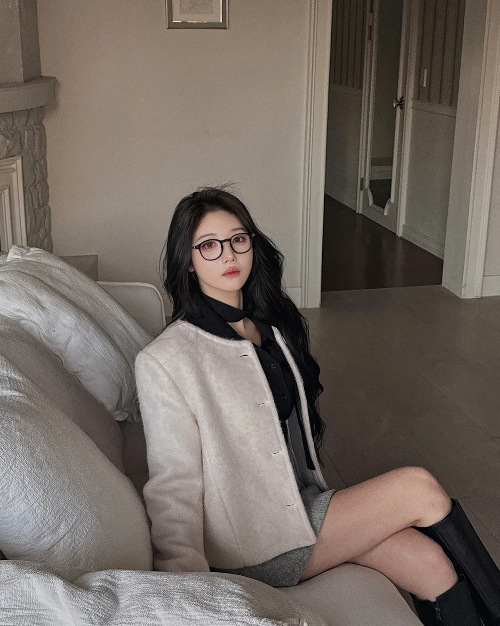 재킷 모델 착용 이미지-S1L47