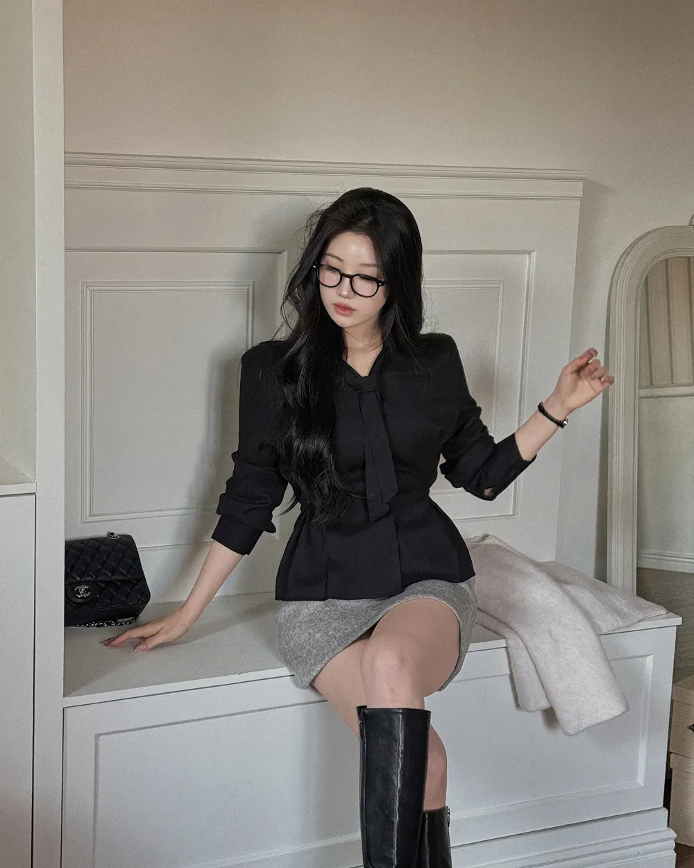 재킷 모델 착용 이미지-S1L68