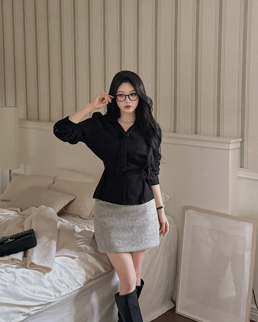 재킷 모델 착용 이미지-S1L75