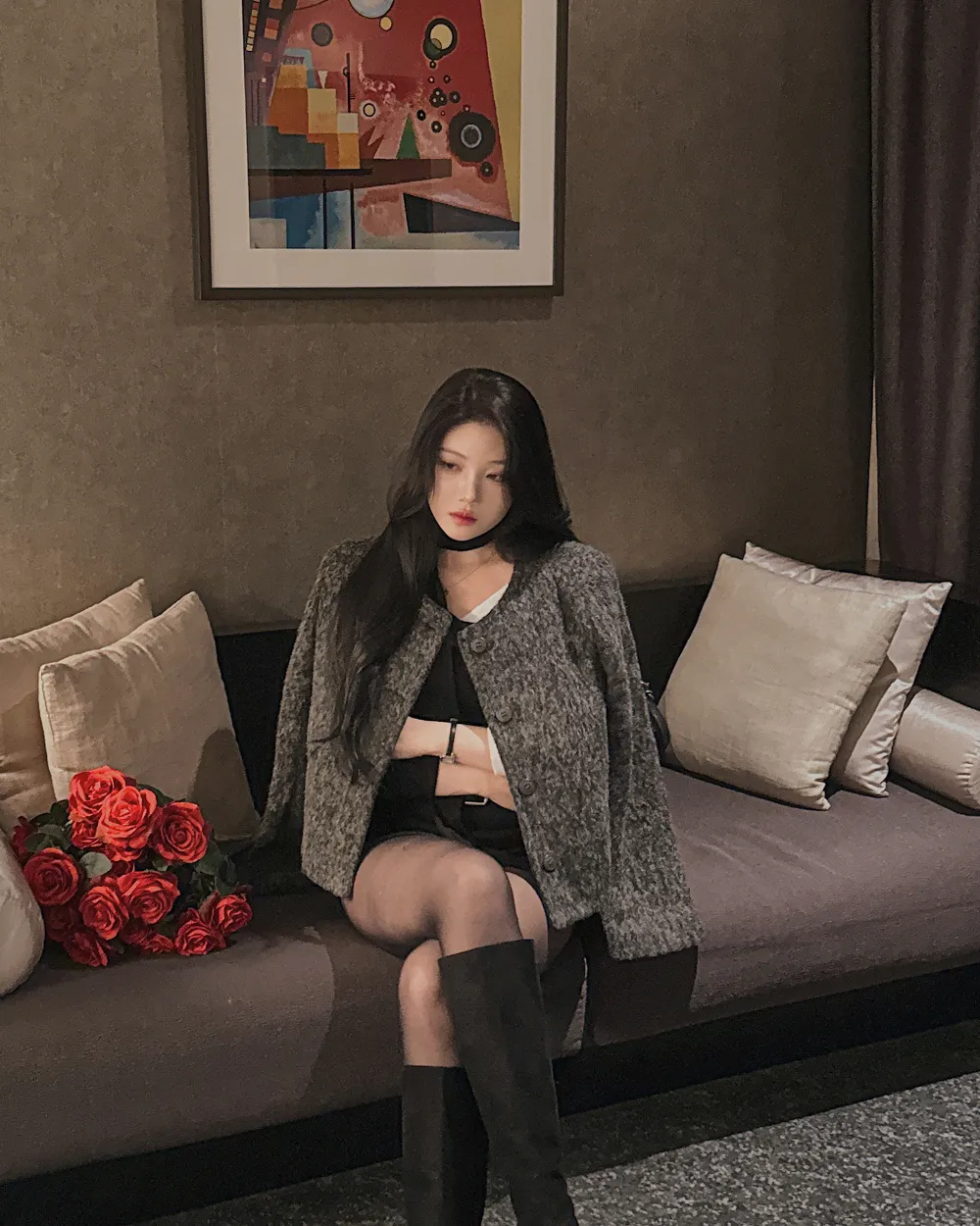 재킷 모델 착용 이미지-S1L35