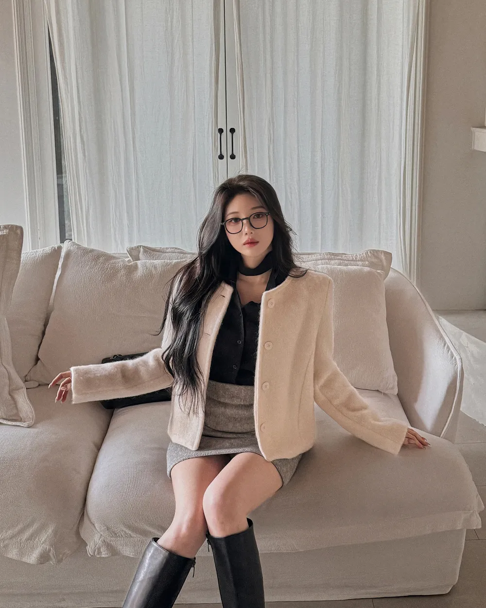 재킷 모델 착용 이미지-S1L37