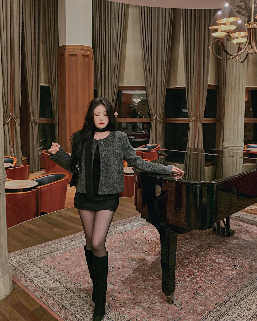 재킷 모델 착용 이미지-S1L97