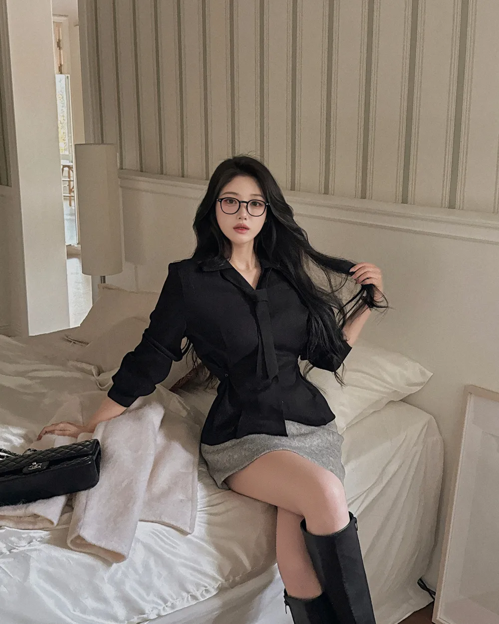 재킷 모델 착용 이미지-S1L77