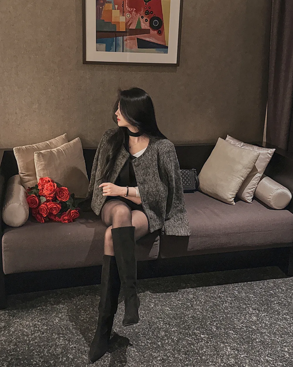 재킷 모델 착용 이미지-S1L36