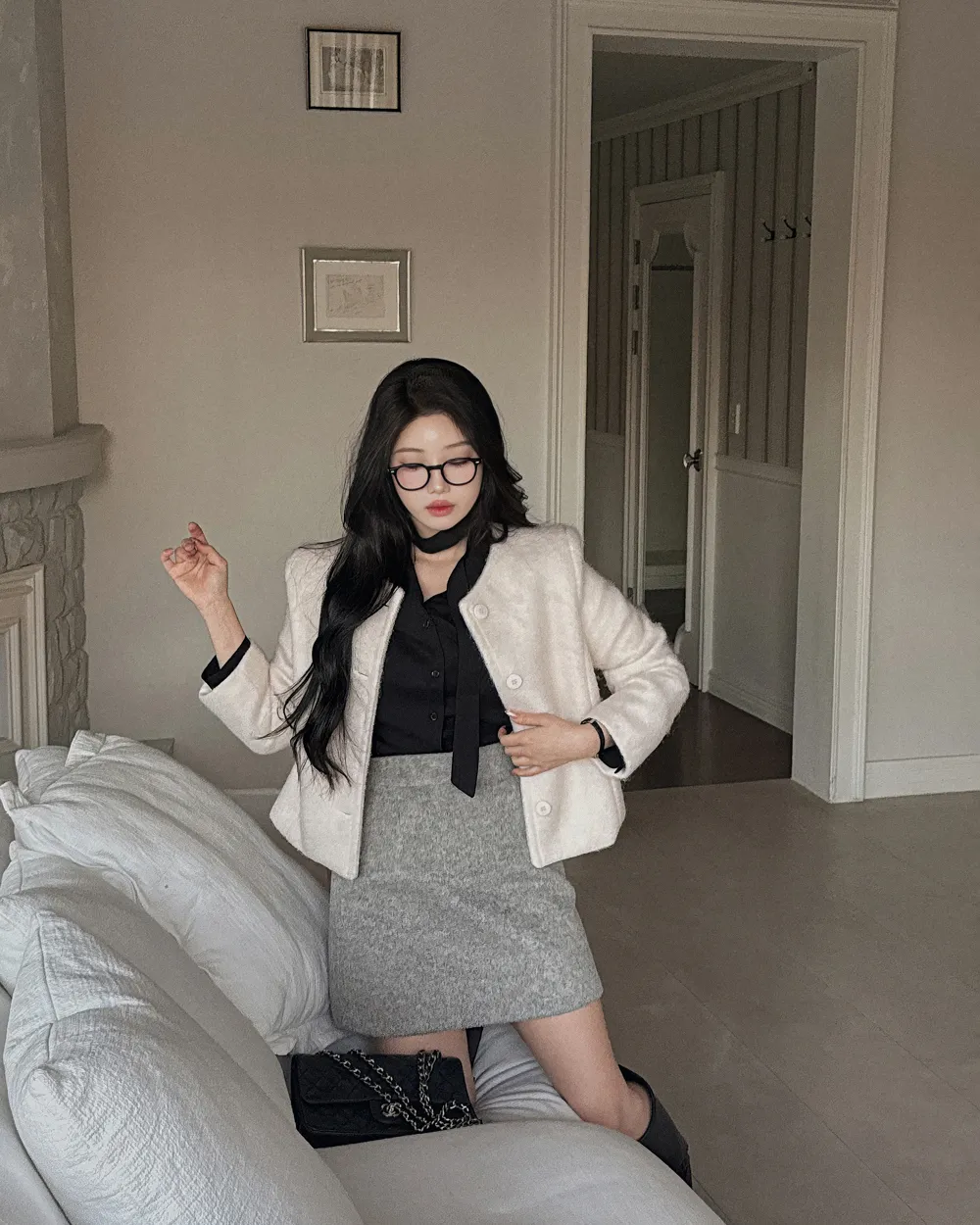 재킷 모델 착용 이미지-S1L51