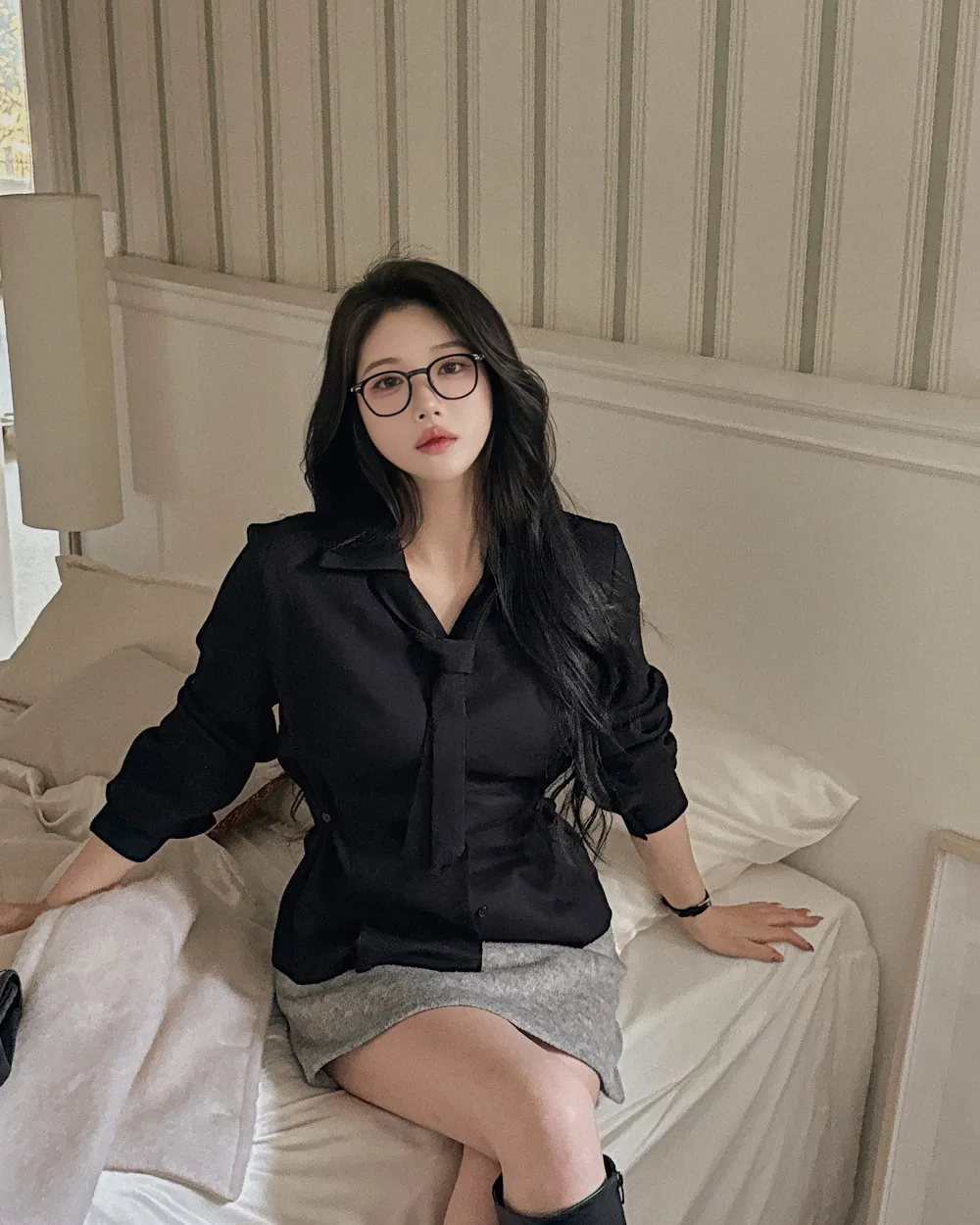 재킷 모델 착용 이미지-S1L89