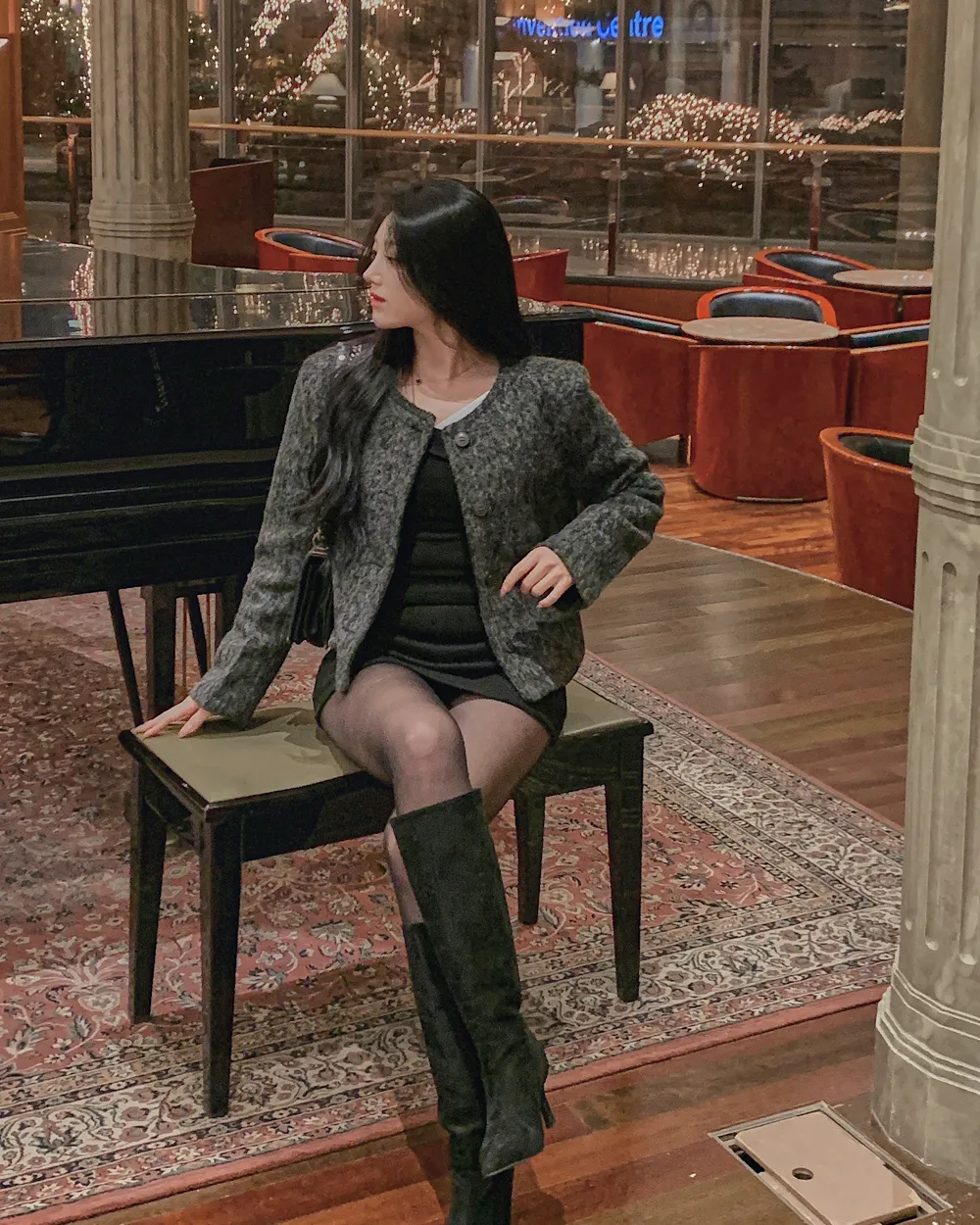 재킷 모델 착용 이미지-S1L100