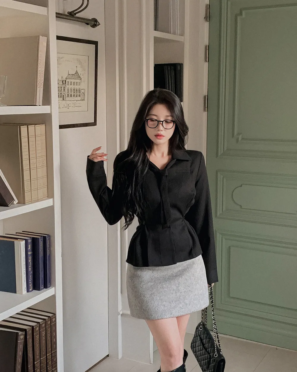 재킷 모델 착용 이미지-S1L91