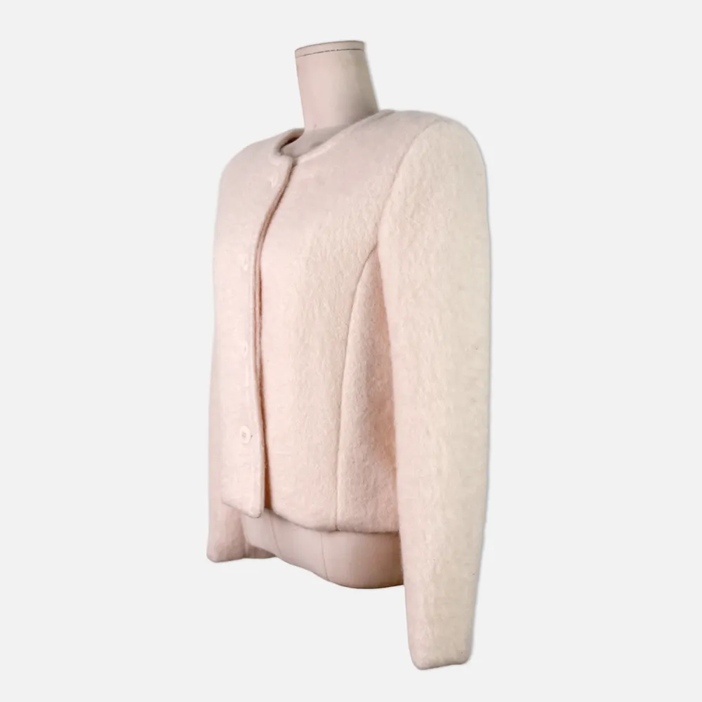 재킷 크림 색상 이미지-S1L16