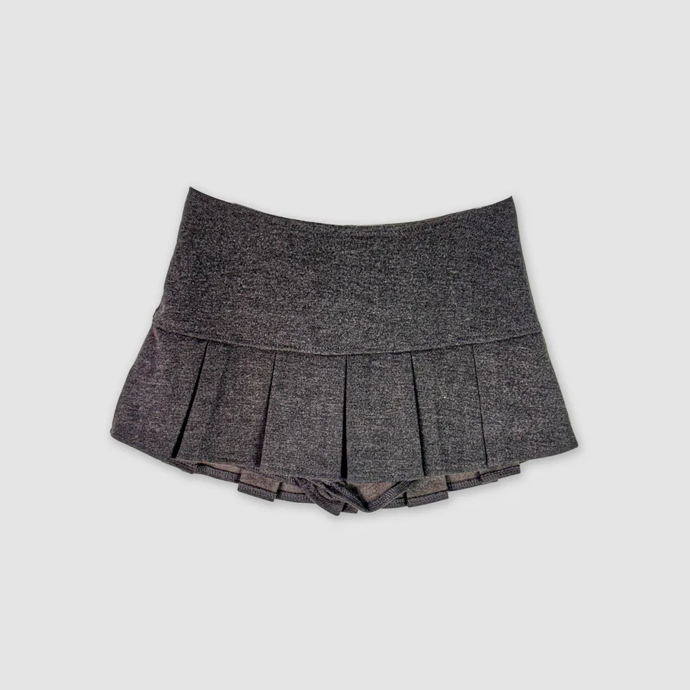 미니 스커트 화이트 색상 이미지-S1L16