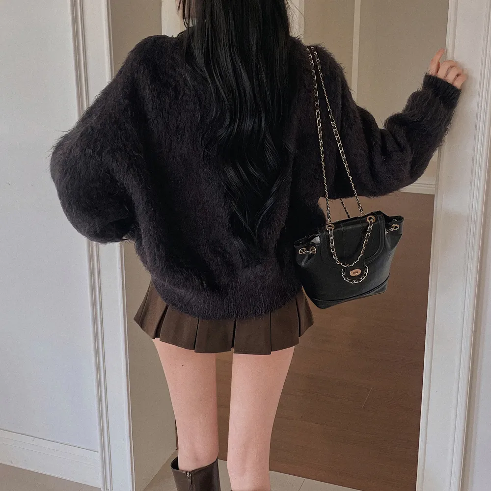 미니 스커트 모델 착용 이미지-S1L90