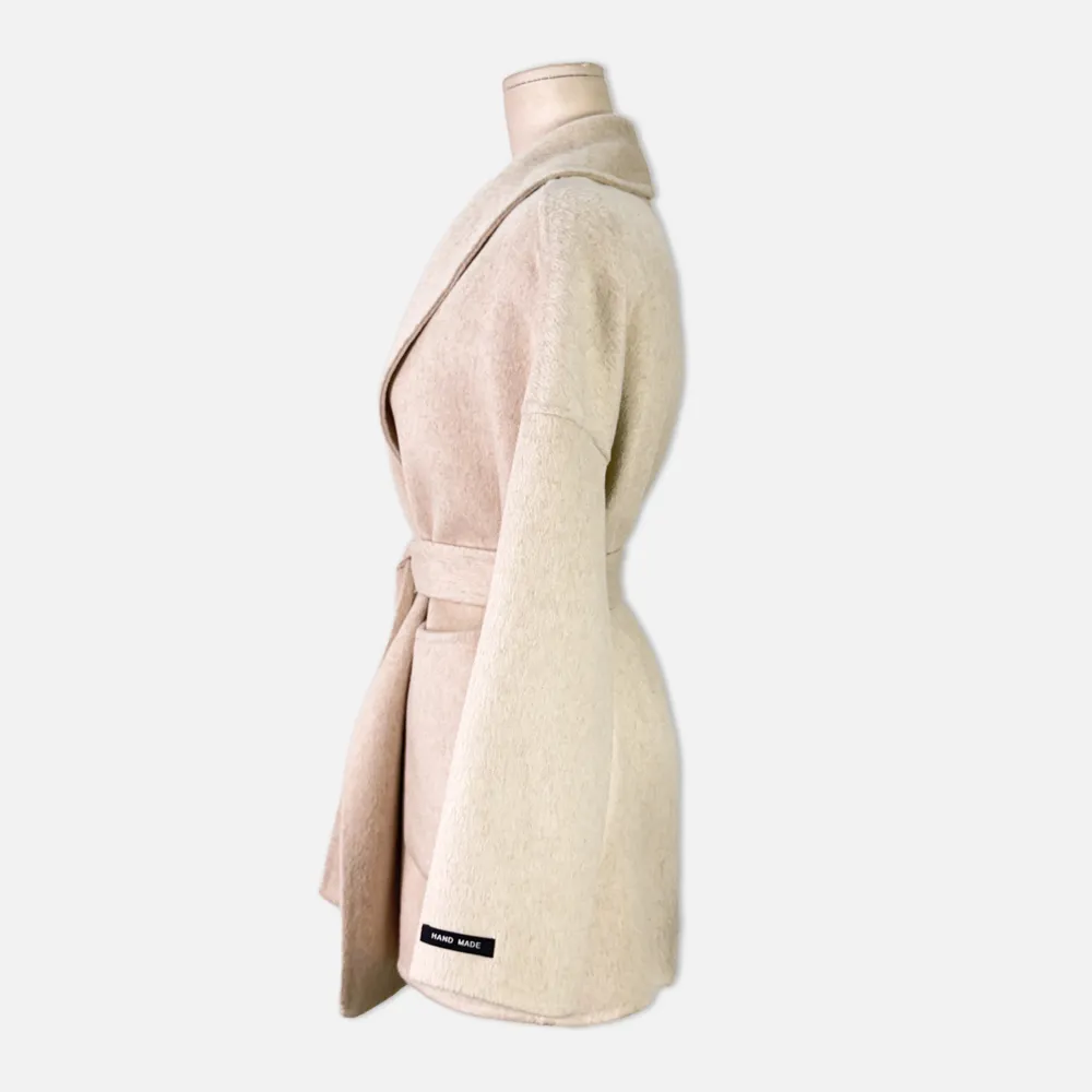 코트 크림 색상 이미지-S1L25