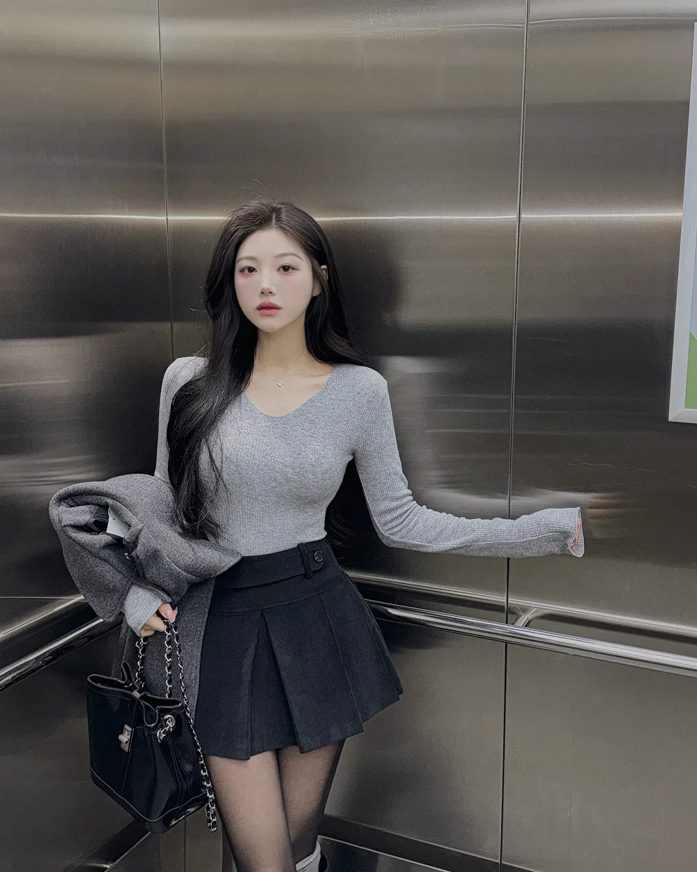 재킷 모델 착용 이미지-S1L102