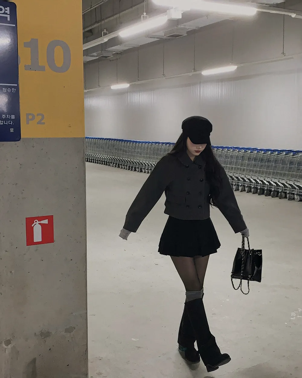 재킷 모델 착용 이미지-S1L47