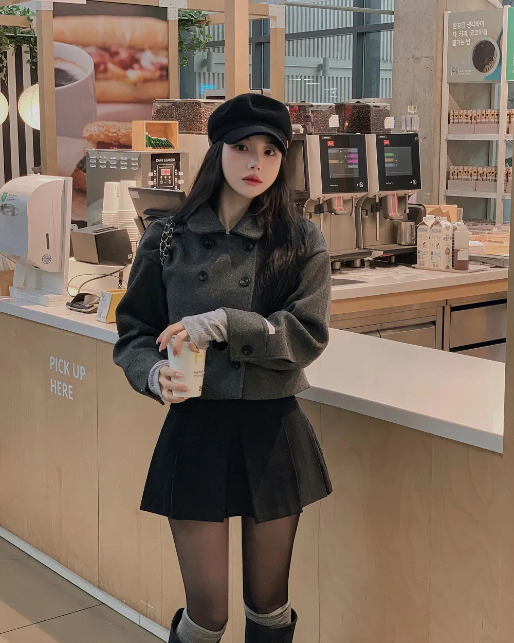 재킷 모델 착용 이미지-S1L38