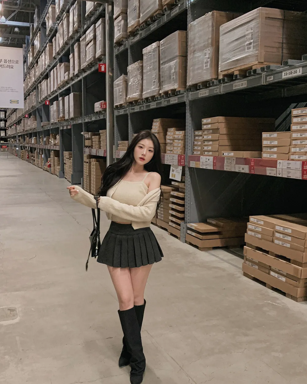 재킷 모델 착용 이미지-S1L89