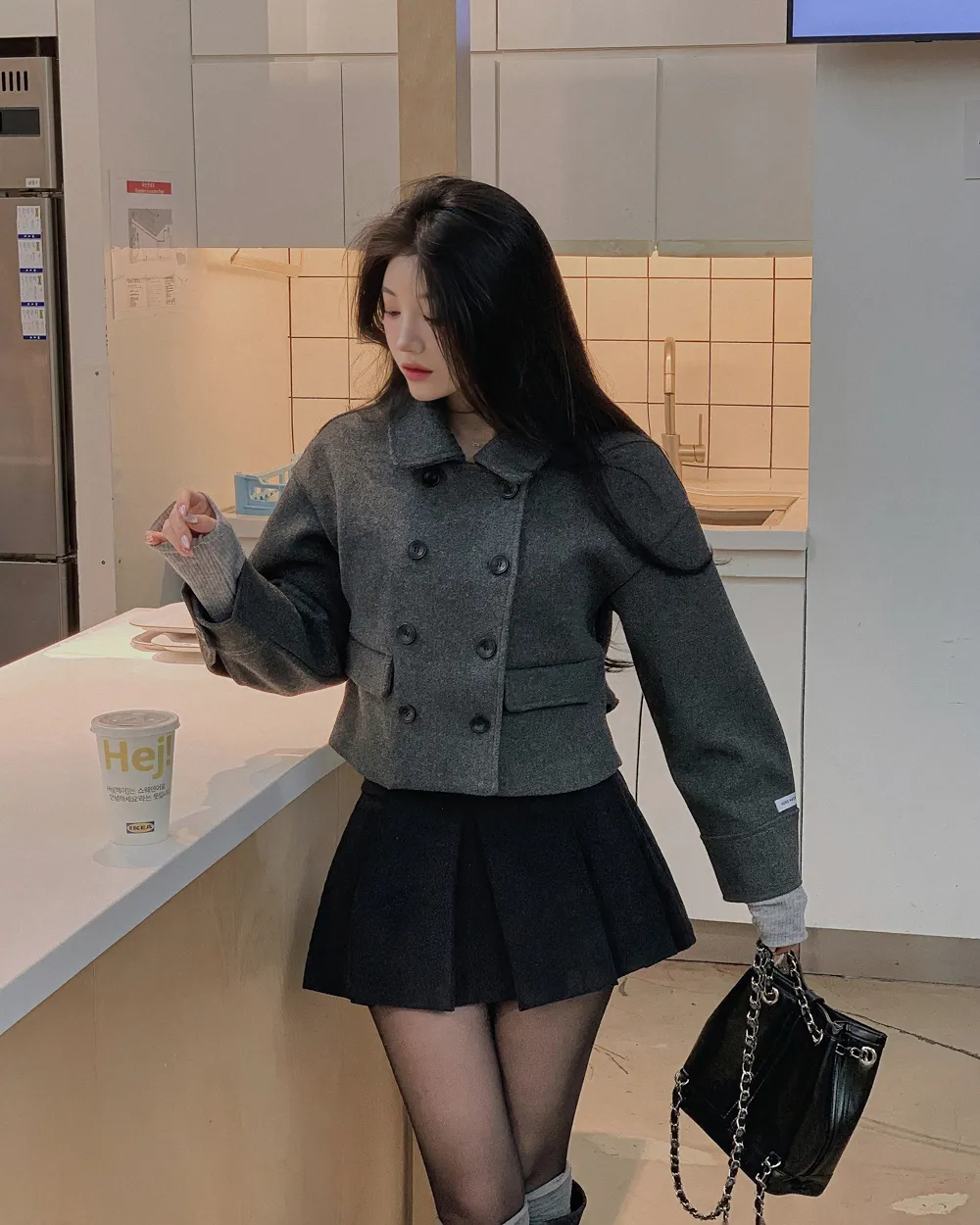 재킷 모델 착용 이미지-S1L44