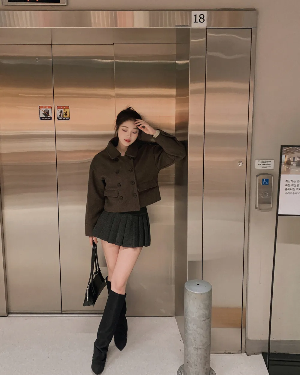 재킷 모델 착용 이미지-S1L63