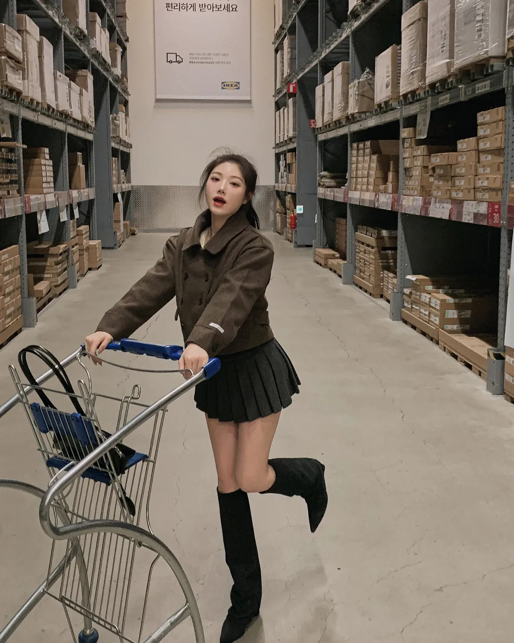 재킷 모델 착용 이미지-S1L74