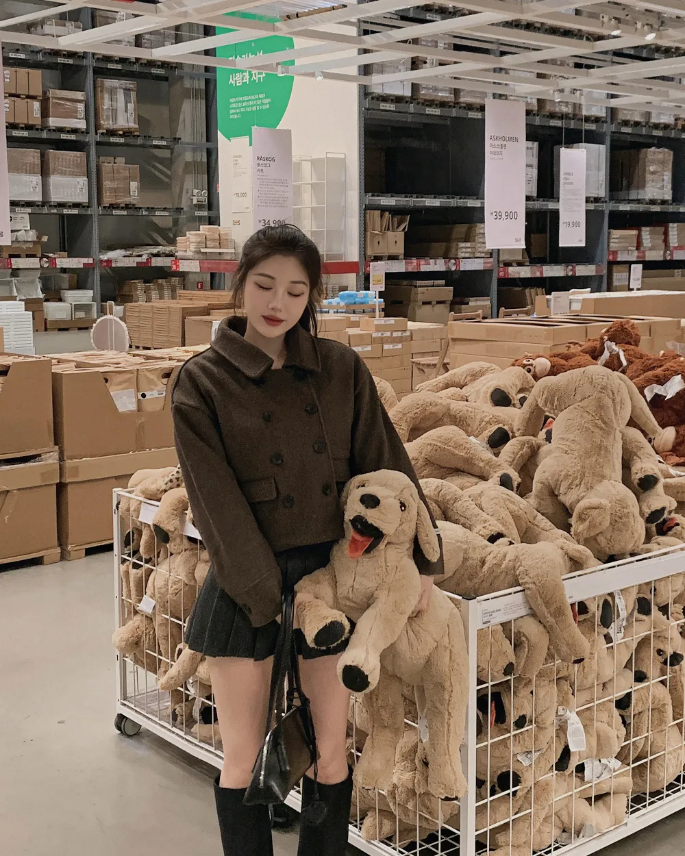 재킷 모델 착용 이미지-S1L69