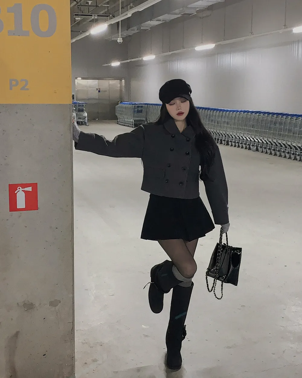 재킷 모델 착용 이미지-S1L100