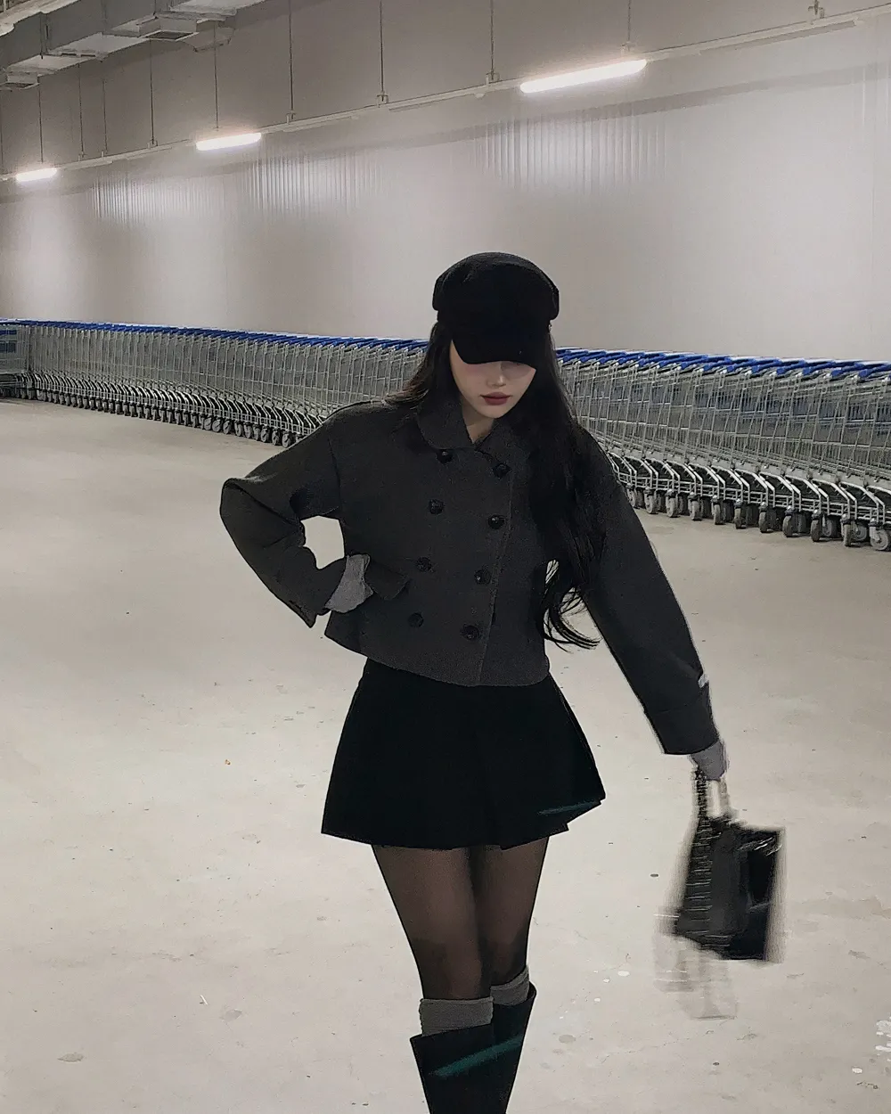 재킷 모델 착용 이미지-S1L46