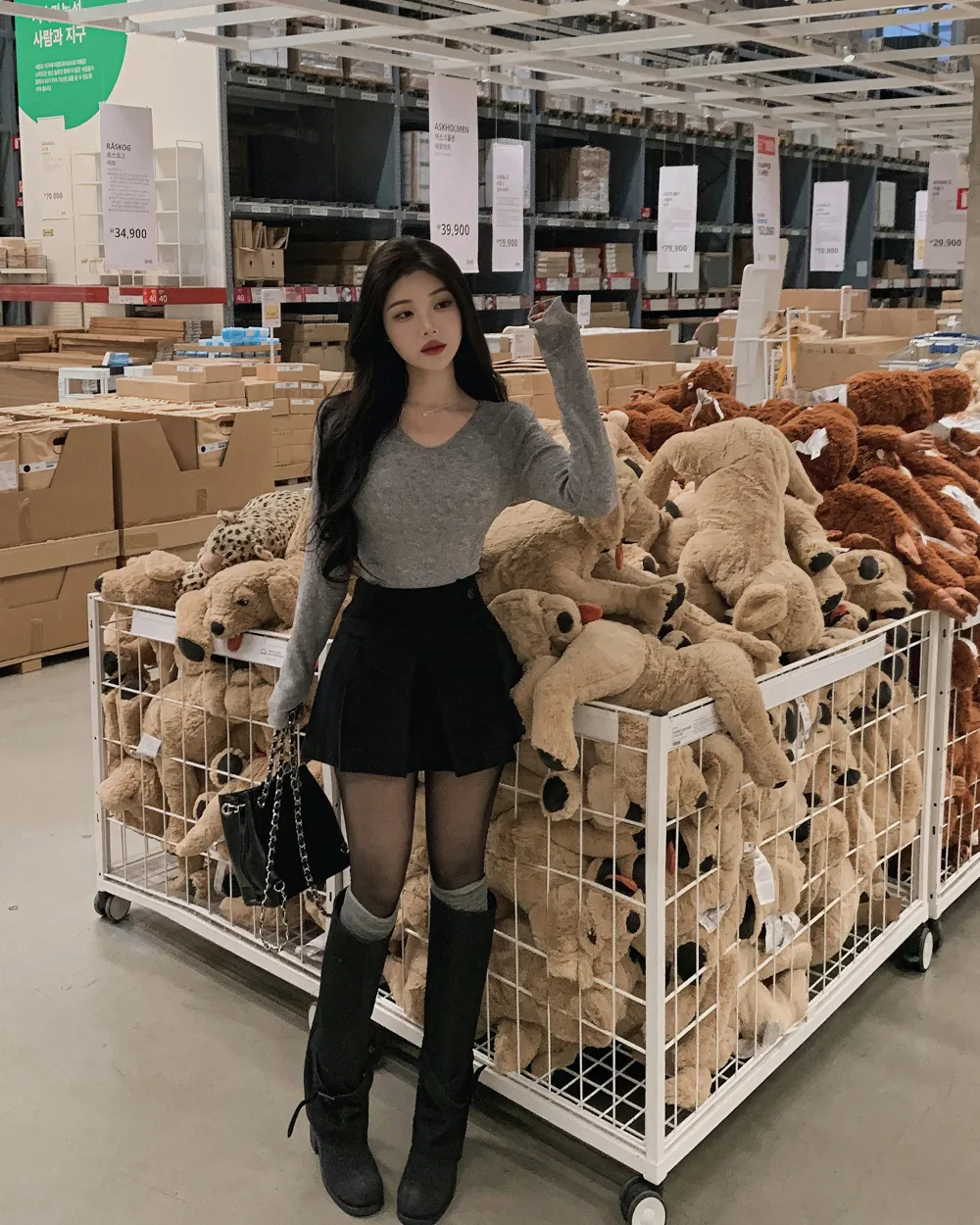 재킷 모델 착용 이미지-S1L105