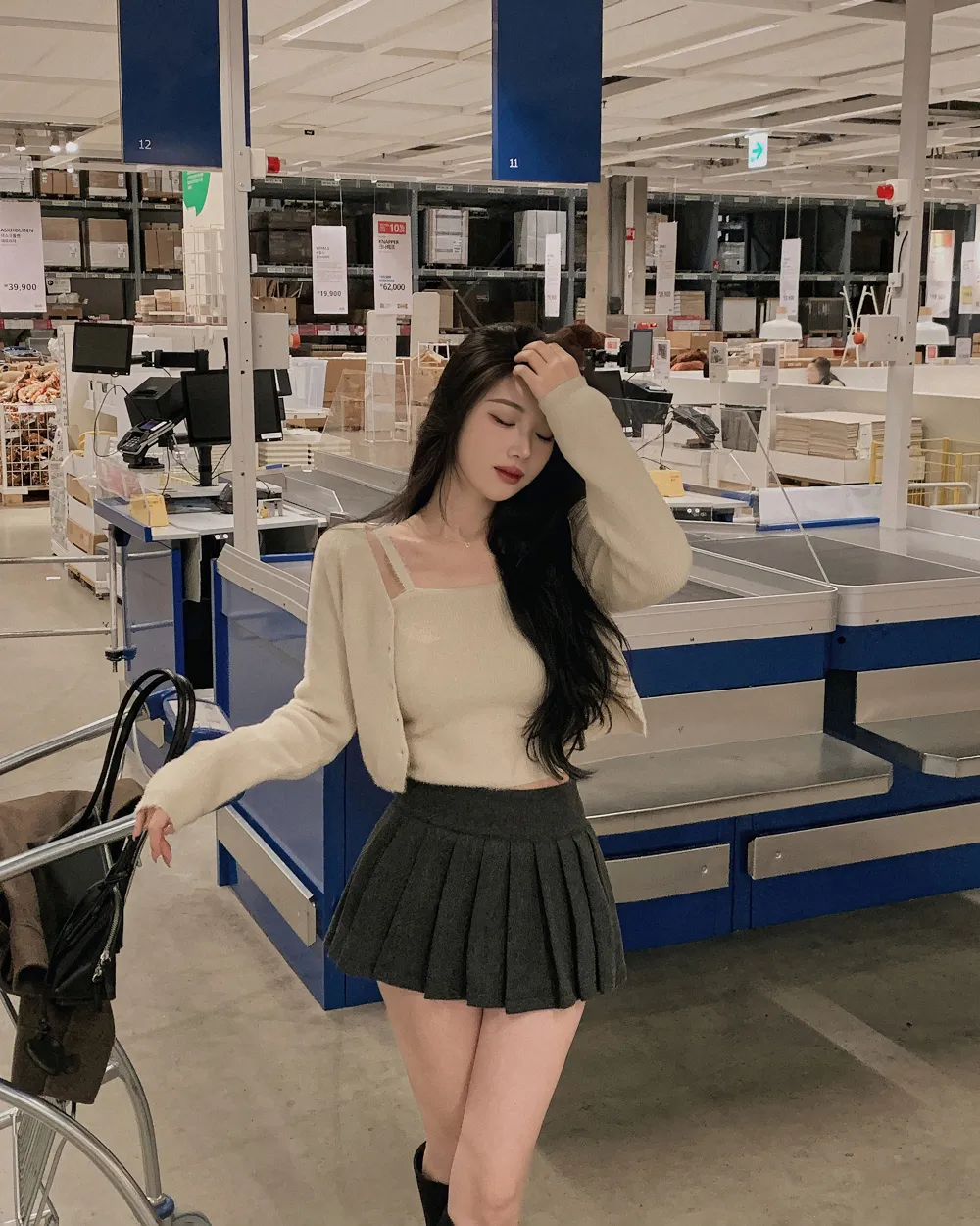 재킷 모델 착용 이미지-S1L86