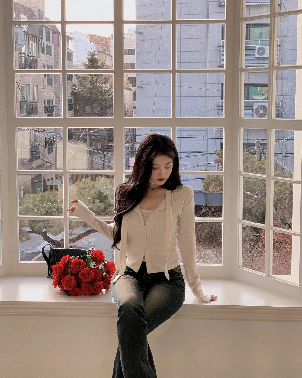 재킷 모델 착용 이미지-S1L75