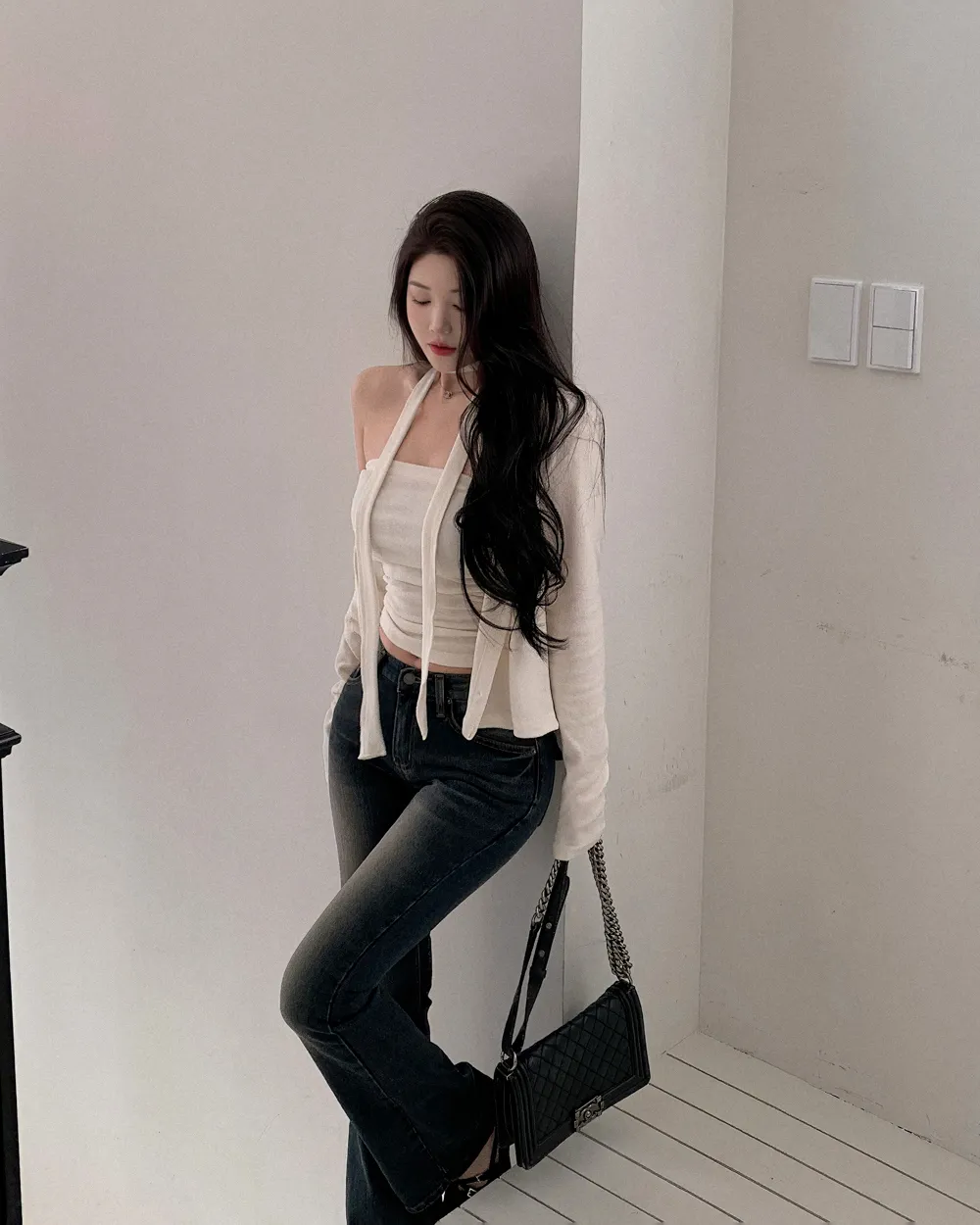 재킷 모델 착용 이미지-S1L61