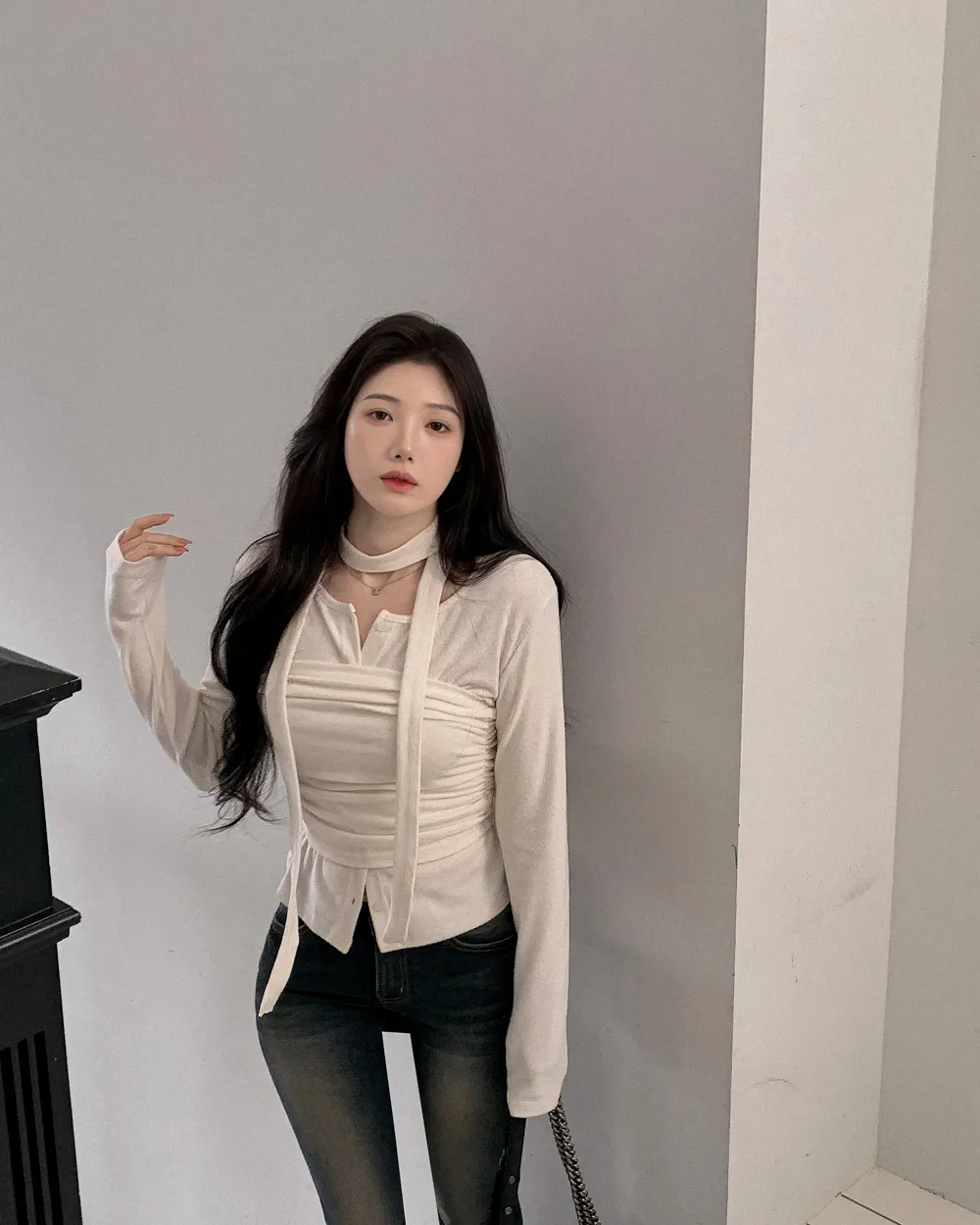 재킷 모델 착용 이미지-S1L81