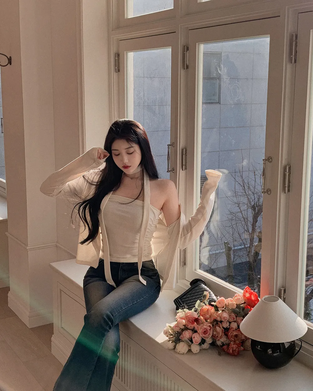 재킷 모델 착용 이미지-S1L67