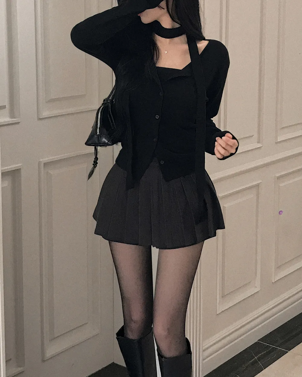 재킷 모델 착용 이미지-S1L103