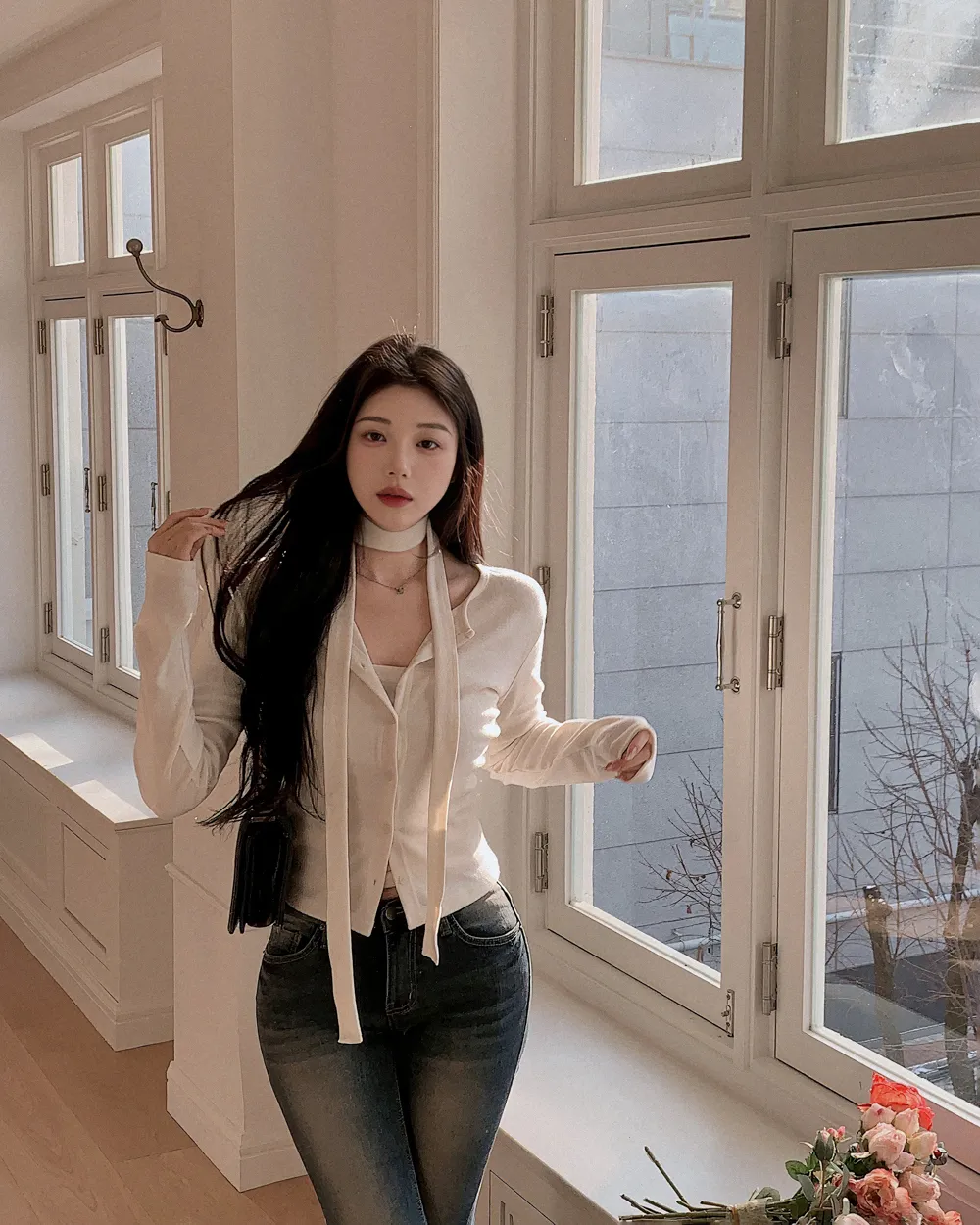 재킷 모델 착용 이미지-S1L51