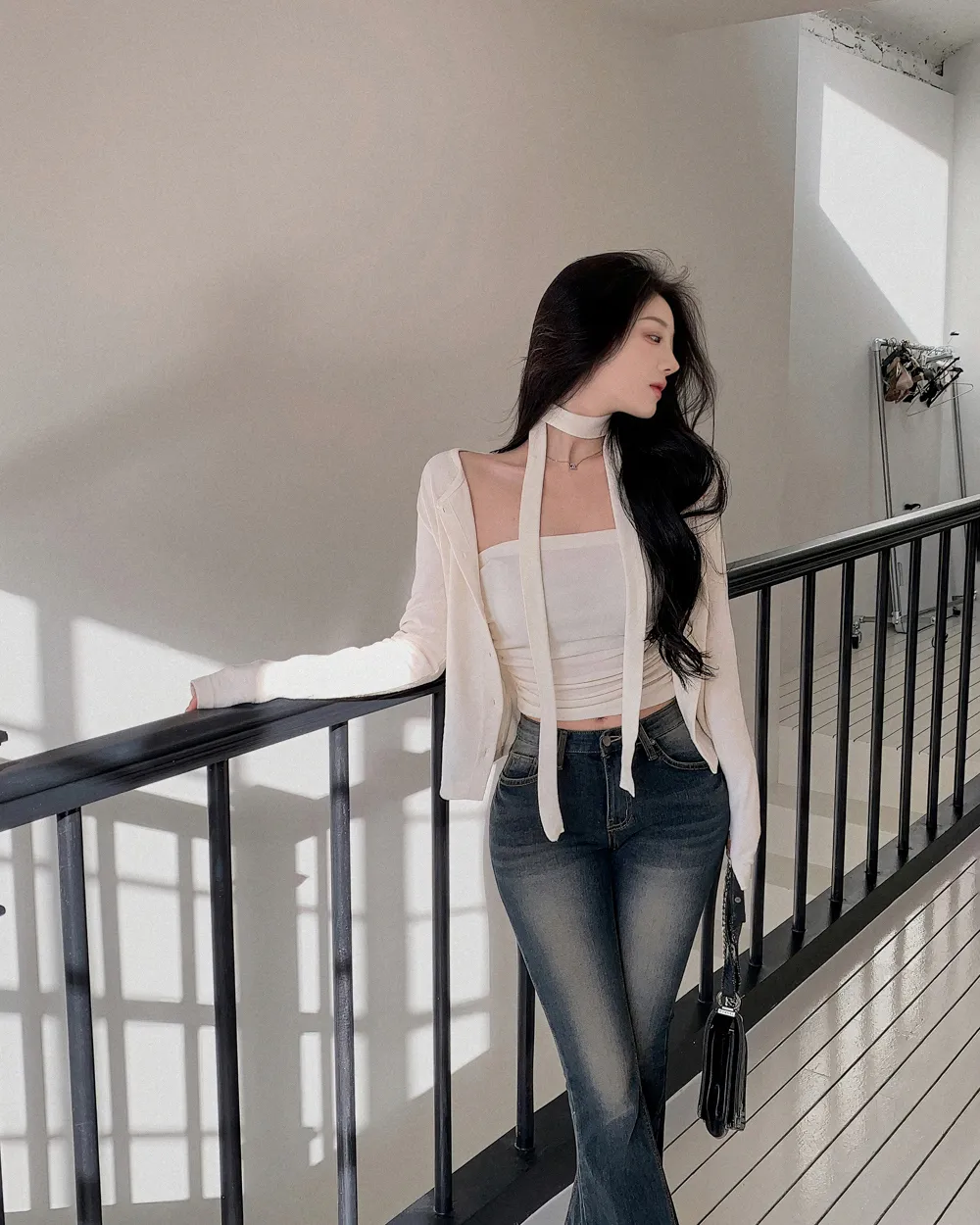 재킷 모델 착용 이미지-S1L53