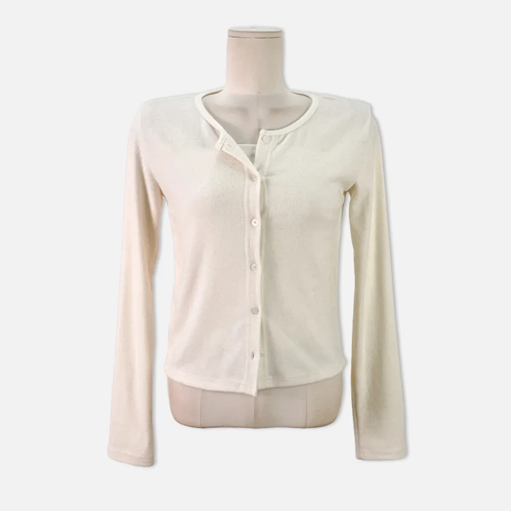 재킷 크림 색상 이미지-S1L35