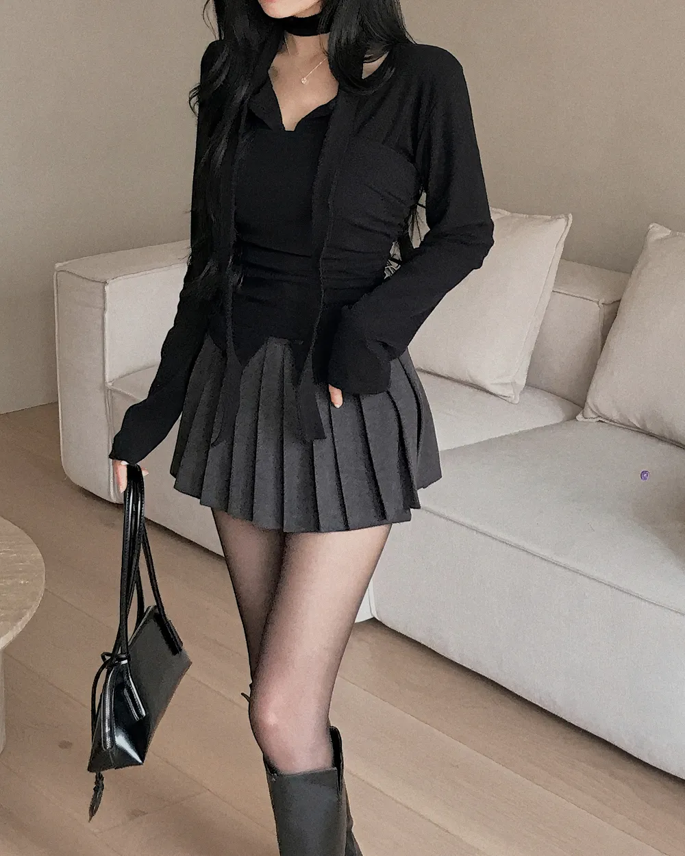 재킷 모델 착용 이미지-S1L109