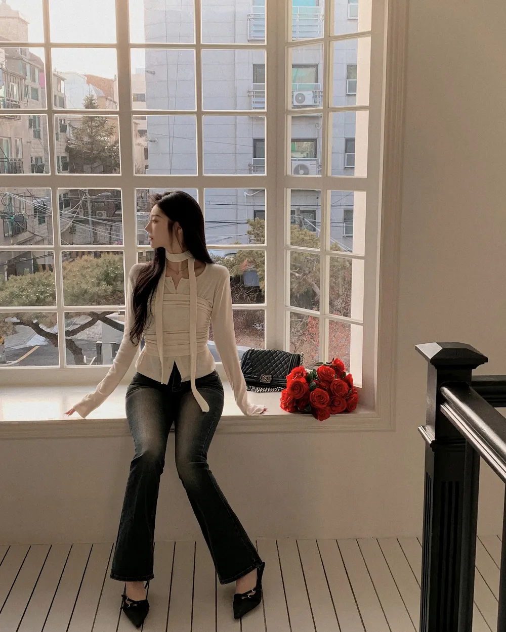 재킷 모델 착용 이미지-S1L84