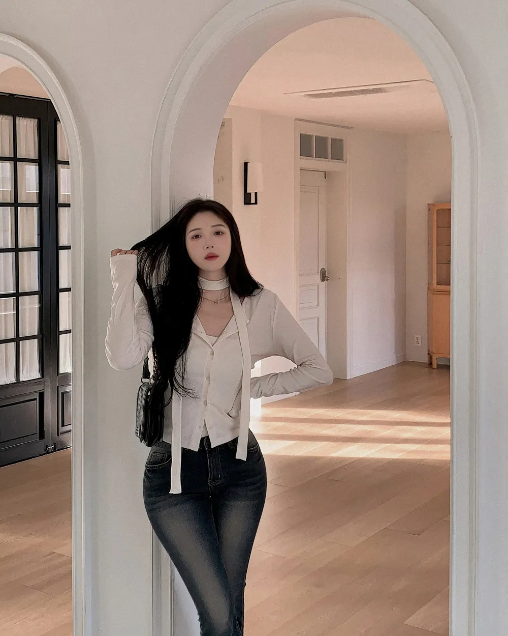 재킷 모델 착용 이미지-S1L73