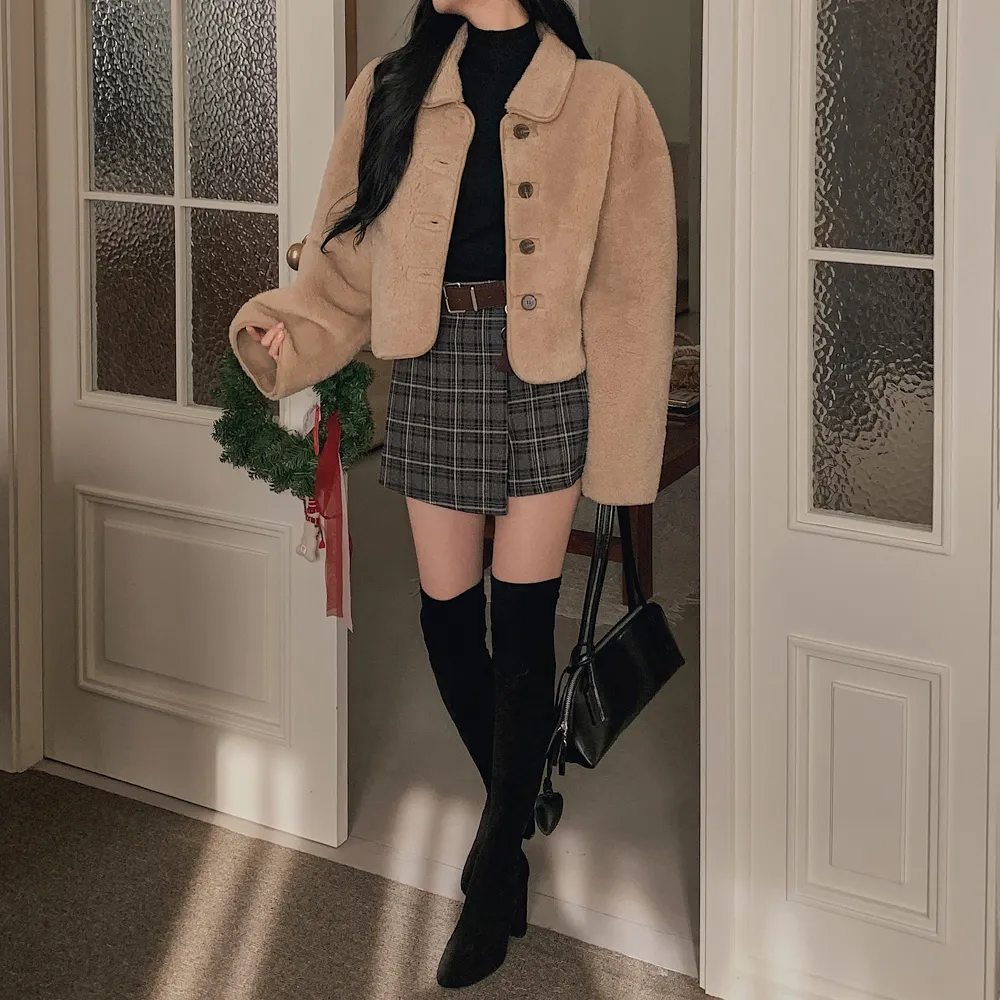 미니 스커트 모델 착용 이미지-S1L37