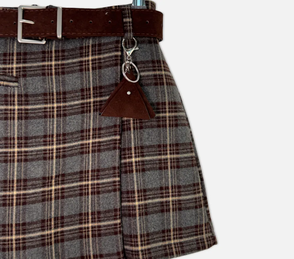 미니 스커트 오트밀 색상 이미지-S2L5