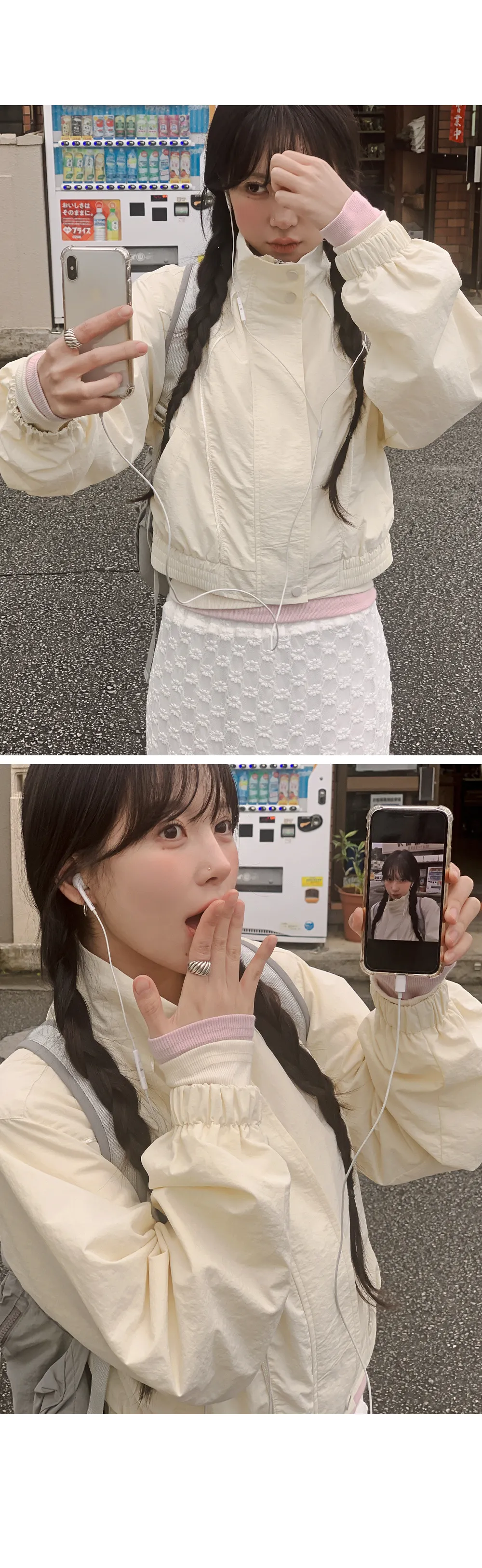 이지골지_유넥 골지 긴팔티셔츠