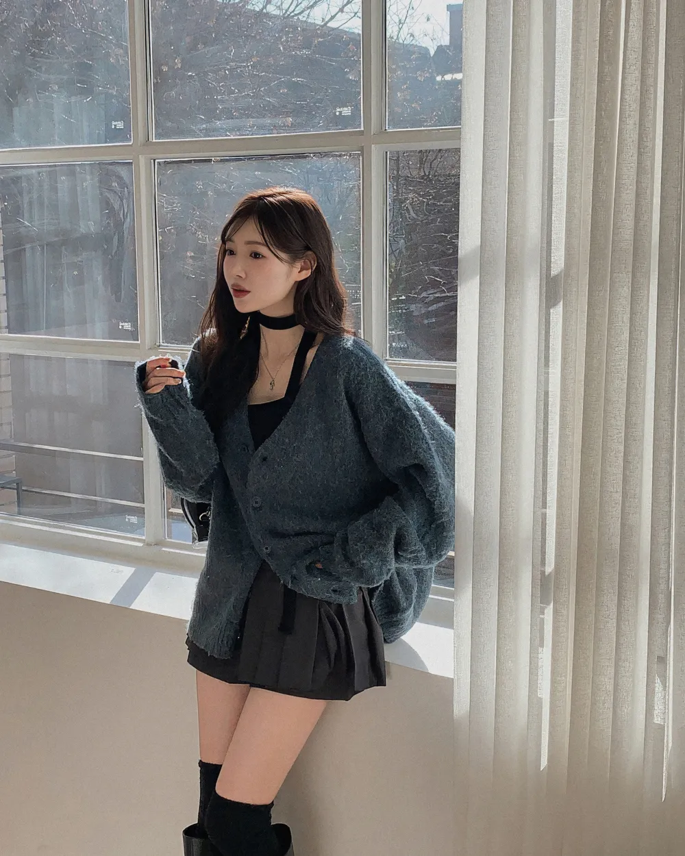 반바지 모델 착용 이미지-S2L25