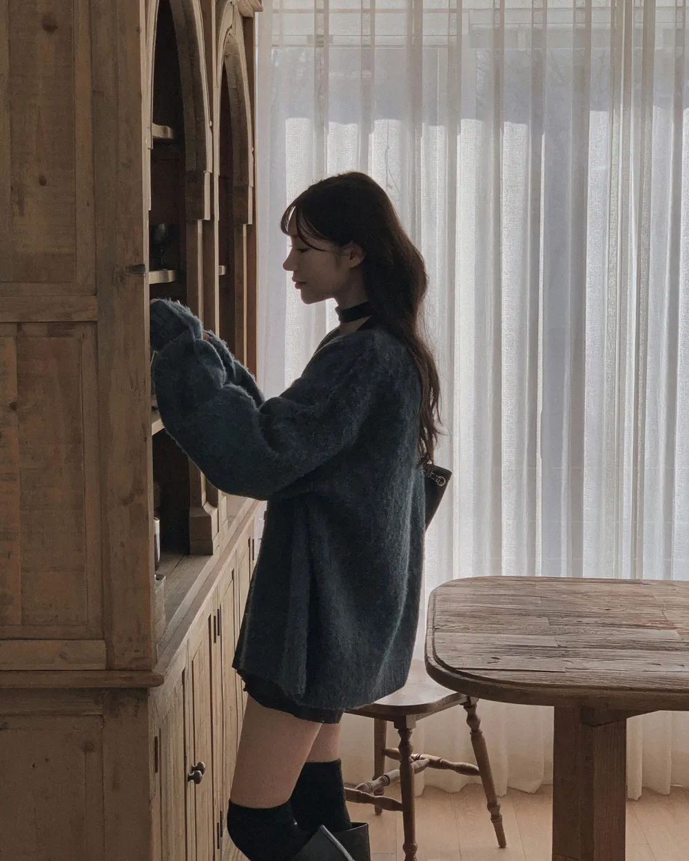 반바지 모델 착용 이미지-S2L39