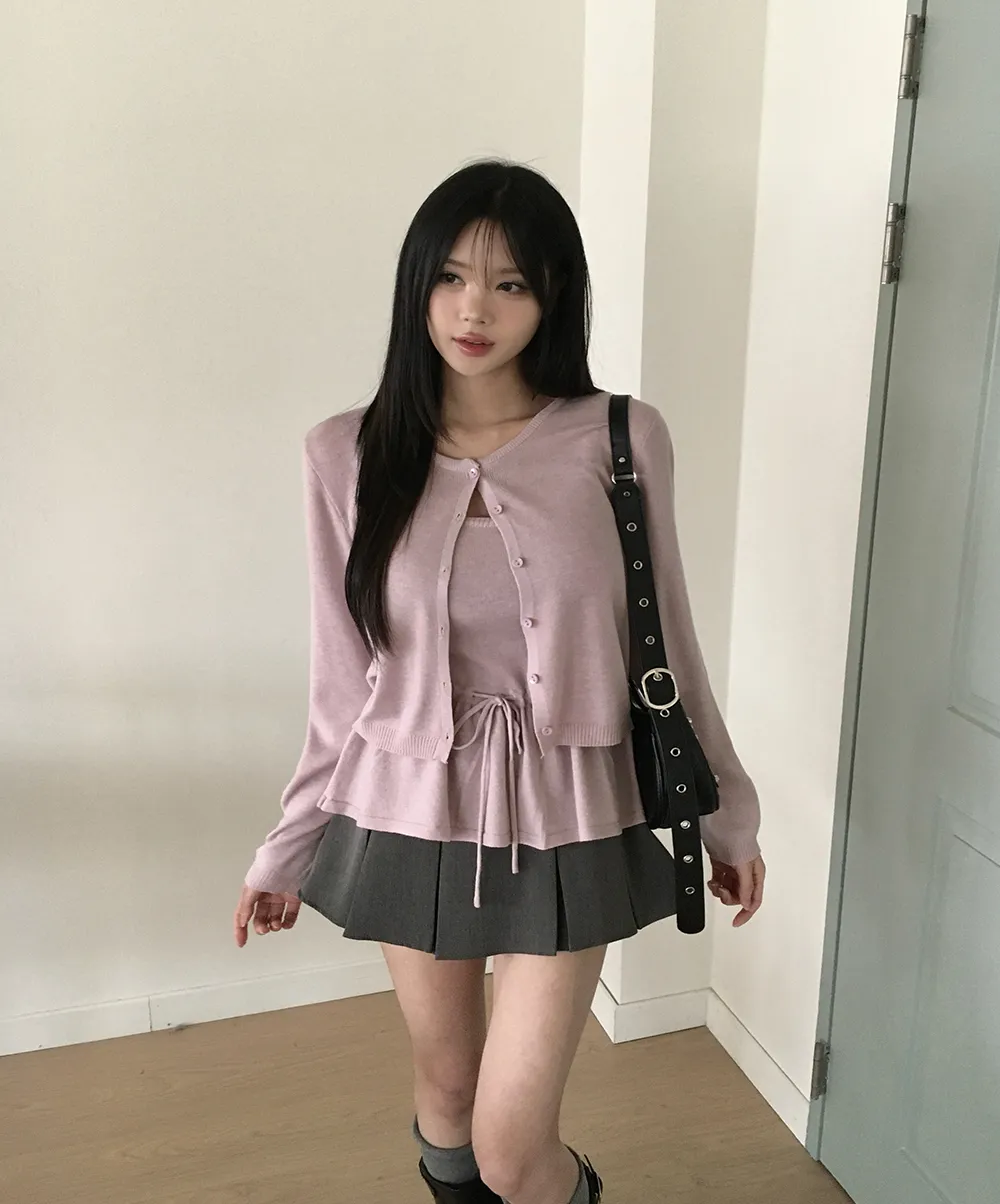 긴팔 티셔츠 모델 착용 이미지-S2L19