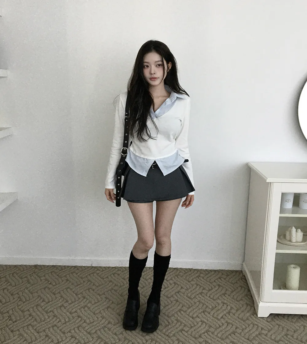 반바지 모델 착용 이미지-S4L36